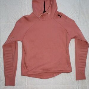 Puma Women's Sweatshirt in Coral